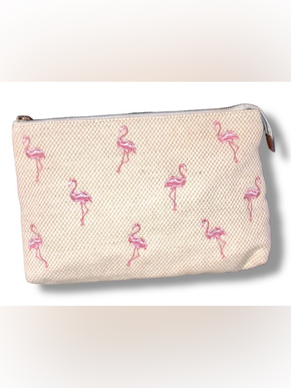 Tommy Bahama Carlin Flamingo Zip
Clutch/Wristlet - Cream & Pink